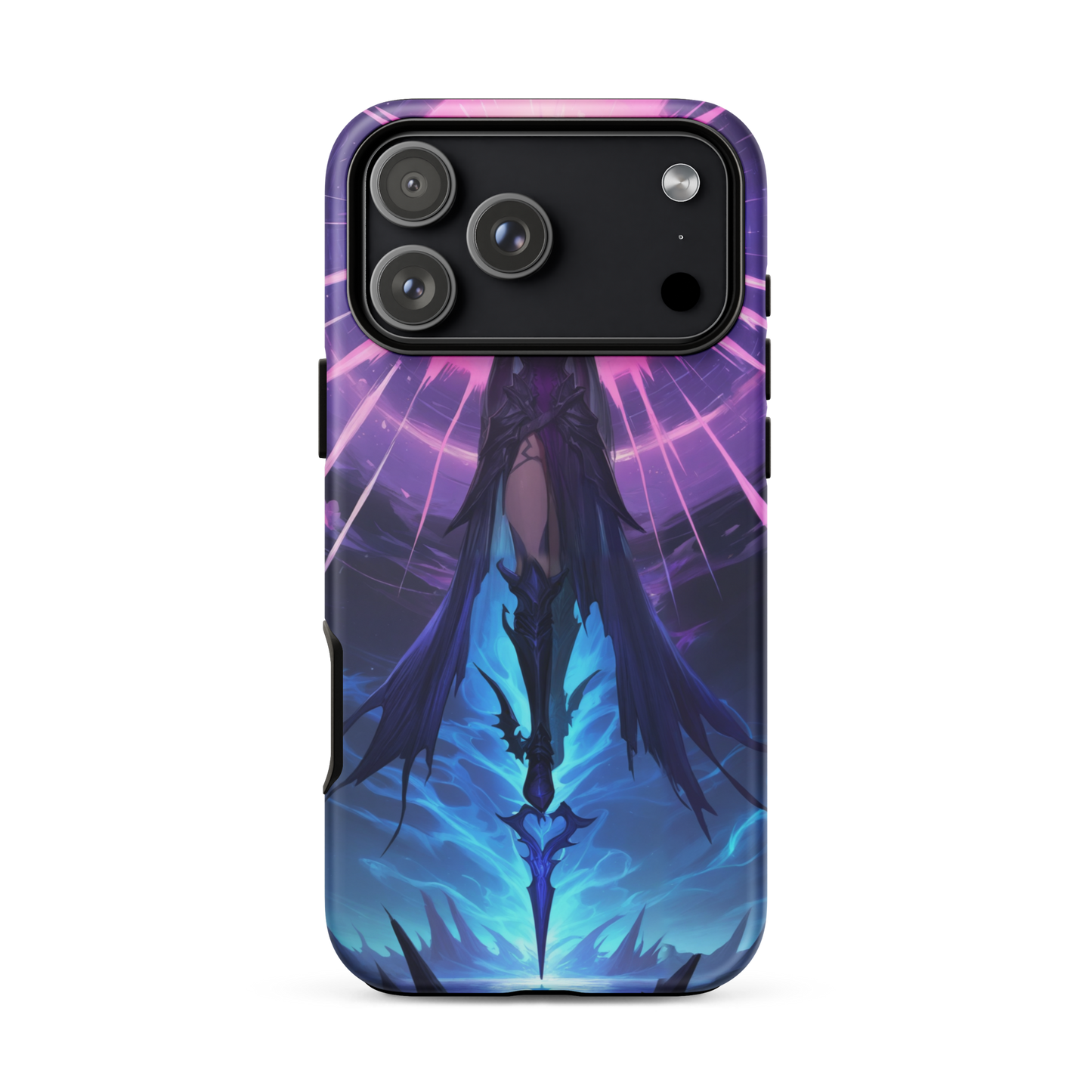 Coque iPhone® seigneur ténébreux - iPhone 17 Pro Max - Double Couche Rigide - SoulCase