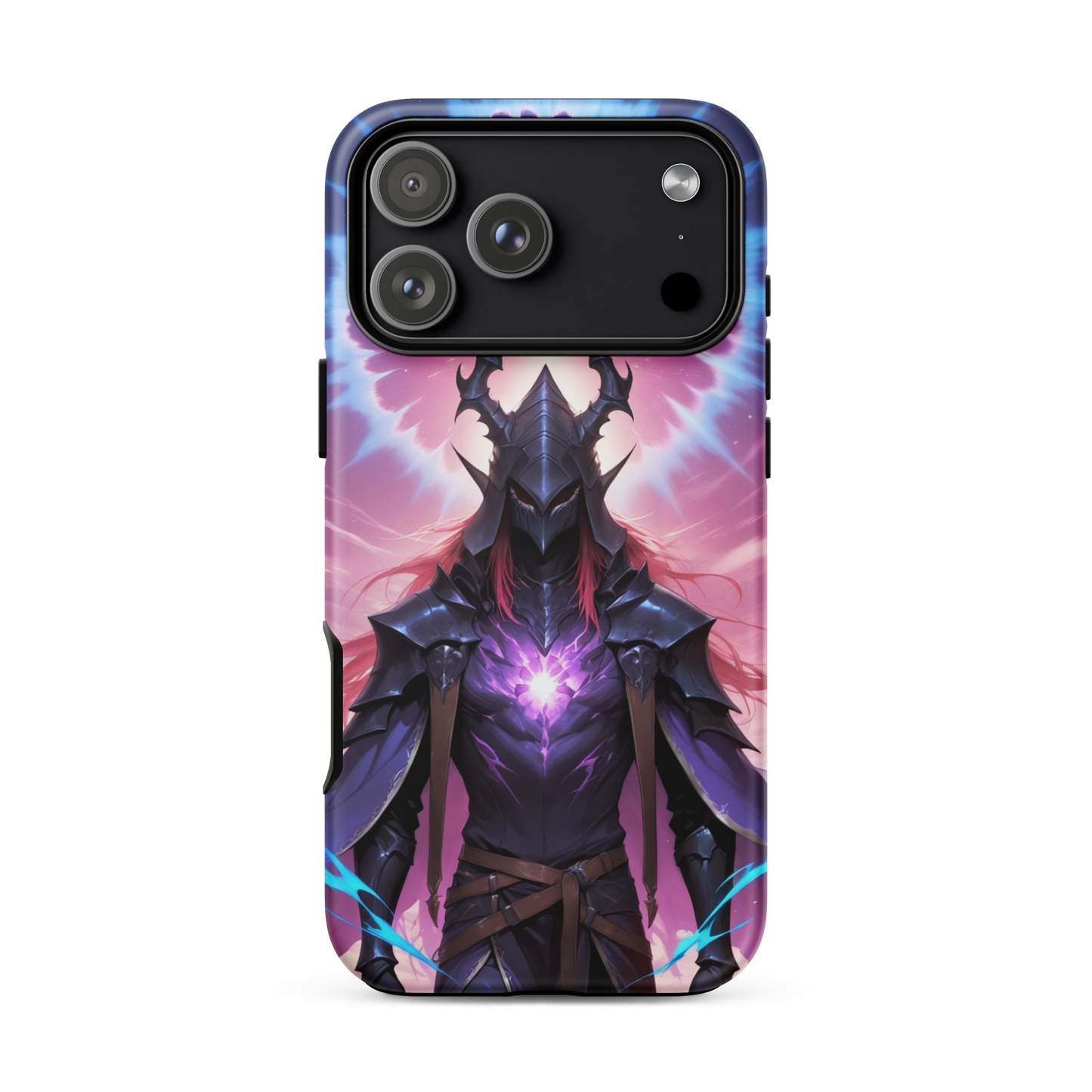 Coque iPhone® samouraï ténébreux - iPhone 17 Pro Max - Double Couche Rigide - SoulCase