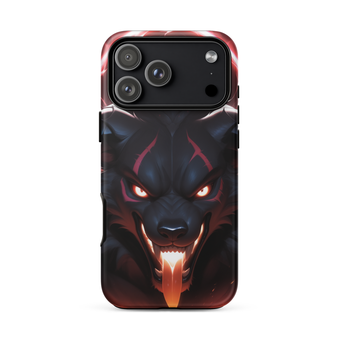 Coque iPhone® cerbère enragé - iPhone 17 Pro Max - Double Couche Rigide - SoulCase