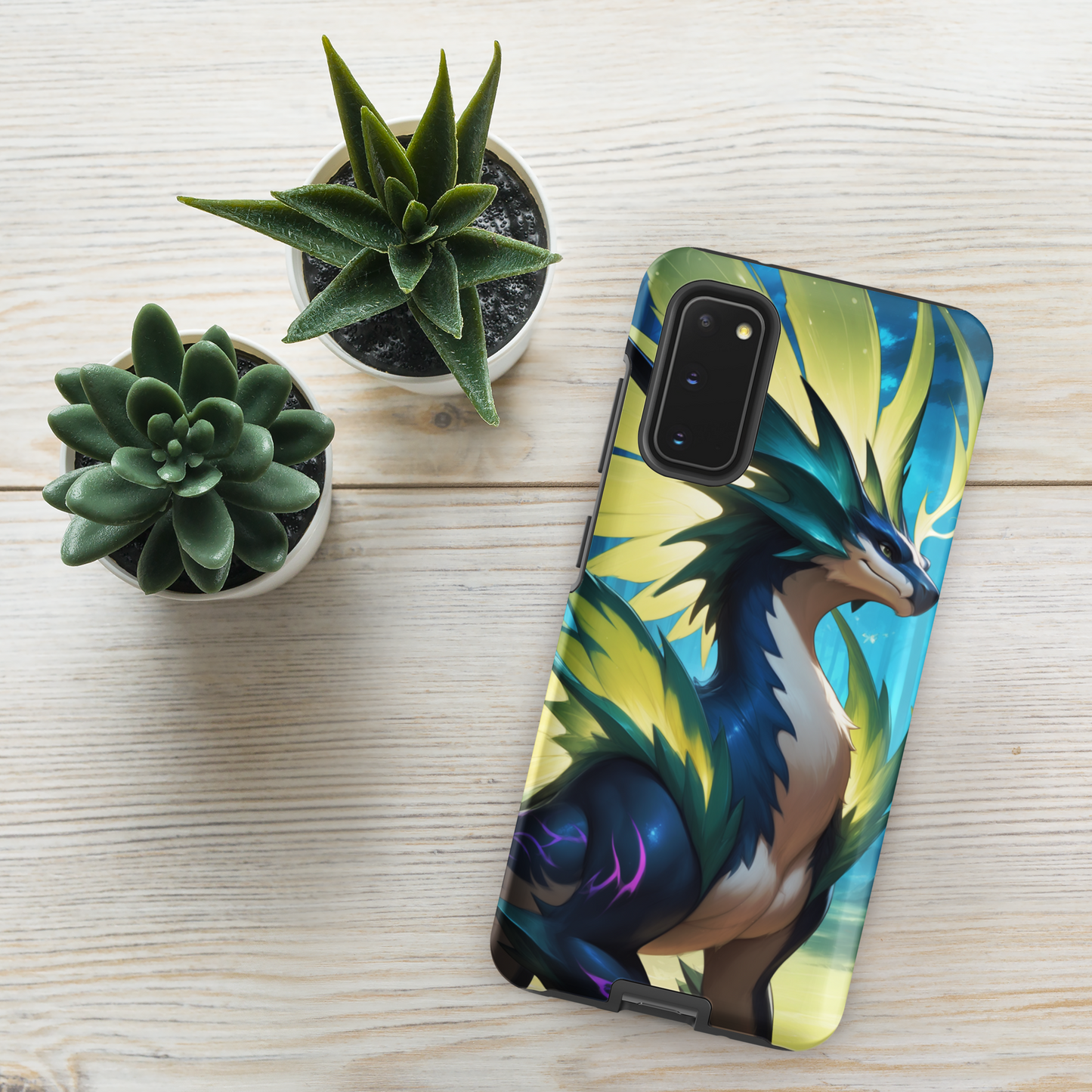 Coque Samsung® Dragon Sylvestre - Double Couche Rigide - SoulCase