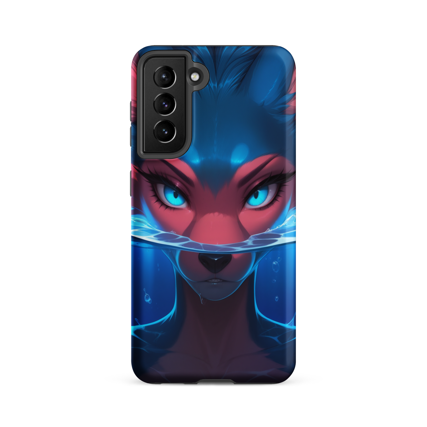 Coque Samsung® visiteur de l’océan - Samsung Galaxy S21 FE - Double Couche Rigide - SoulCase