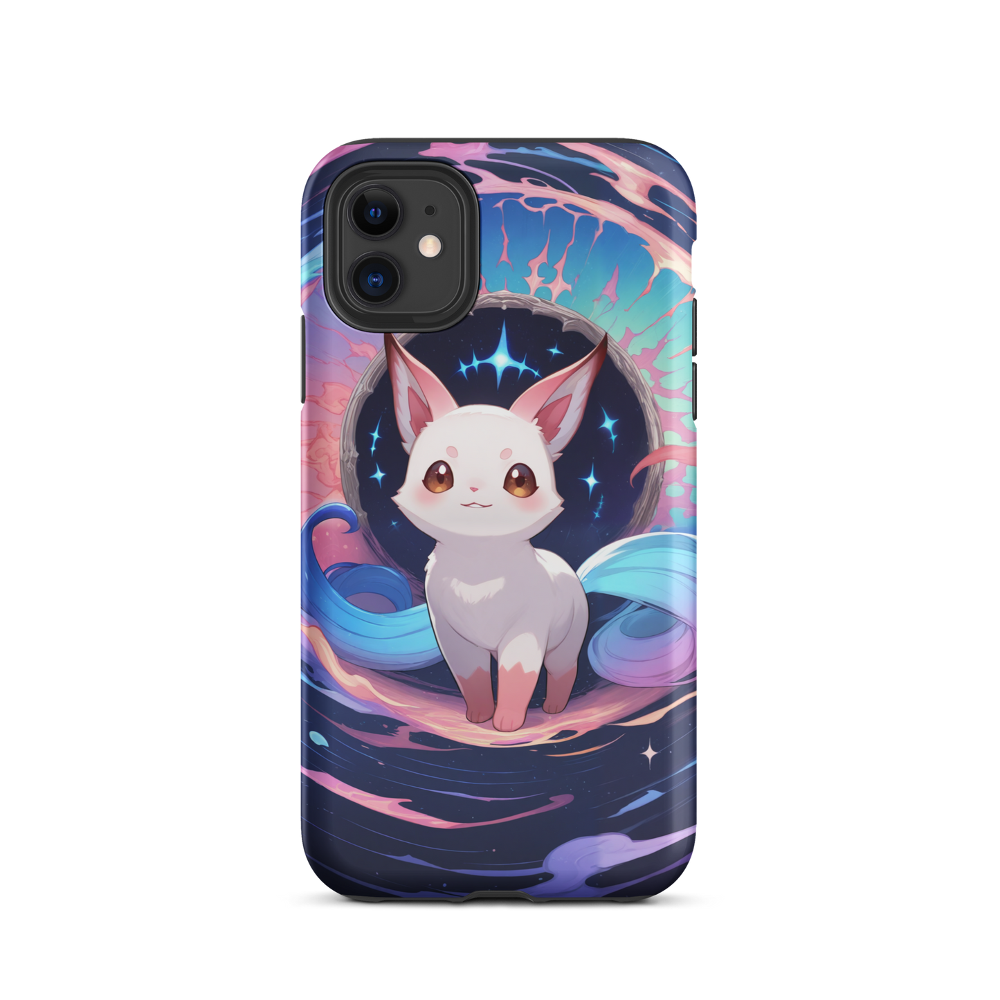 Coque iPhone® chat fantastique - iPhone 11 - Double Couche Rigide - SoulCase