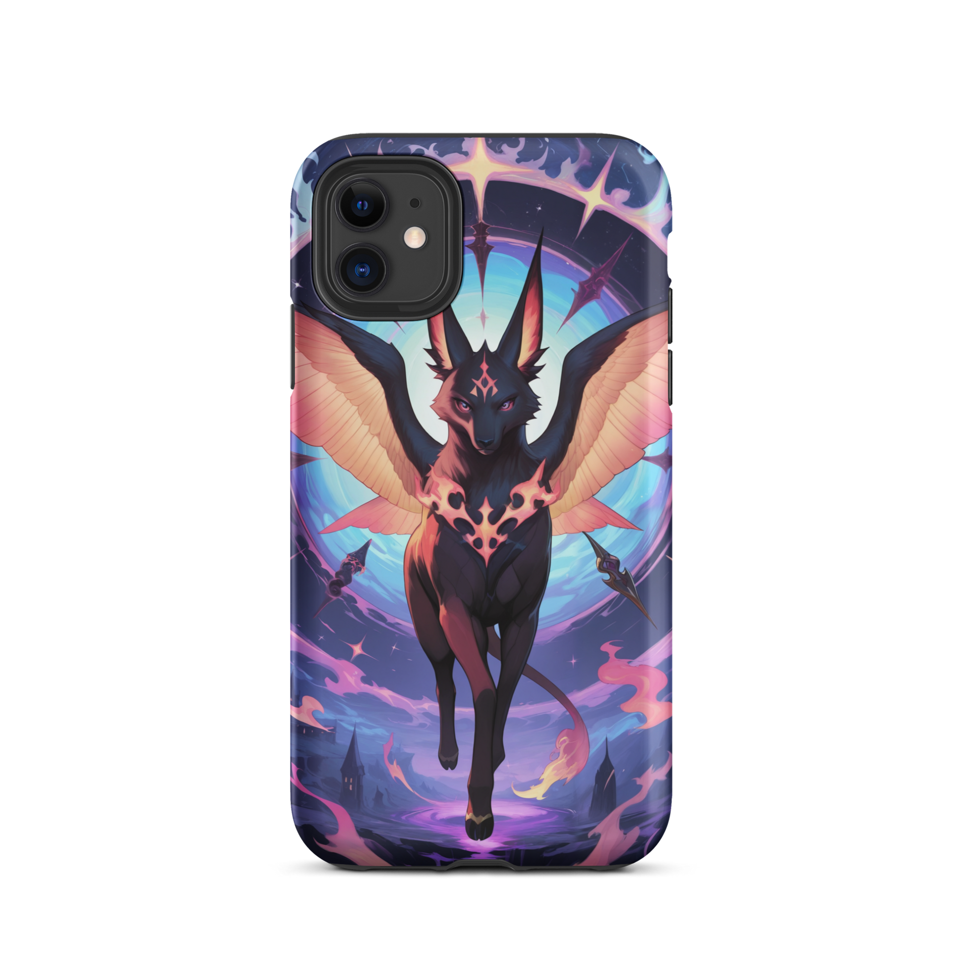 Coque iPhone® chien ailé - iPhone 11 - Double Couche Rigide - SoulCase