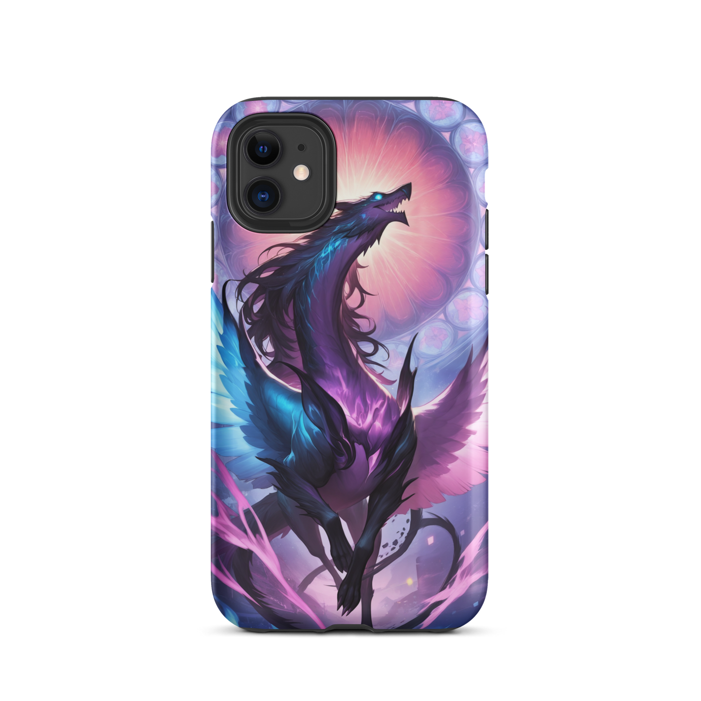 Coque iPhone® dragon ténébreux - iPhone 11 - Double Couche Rigide - SoulCase