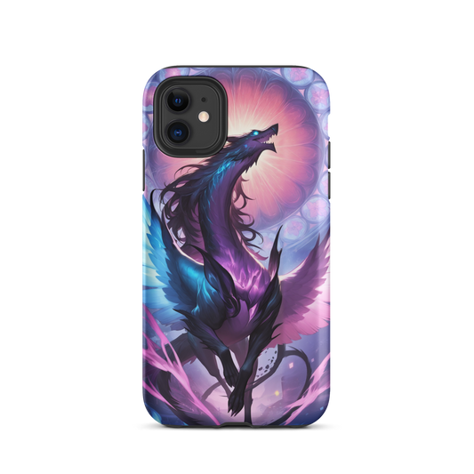 Coque iPhone® dragon ténébreux - iPhone 11 - Double Couche Rigide - SoulCase