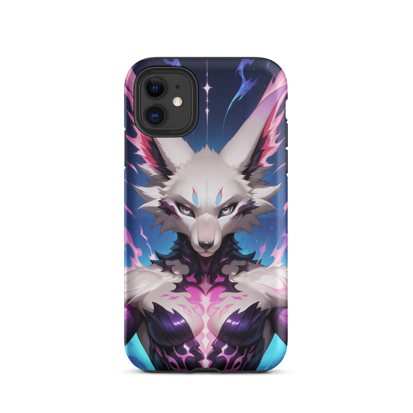 Coque iPhone® femme renarde - iPhone 11 - Double Couche Rigide - SoulCase