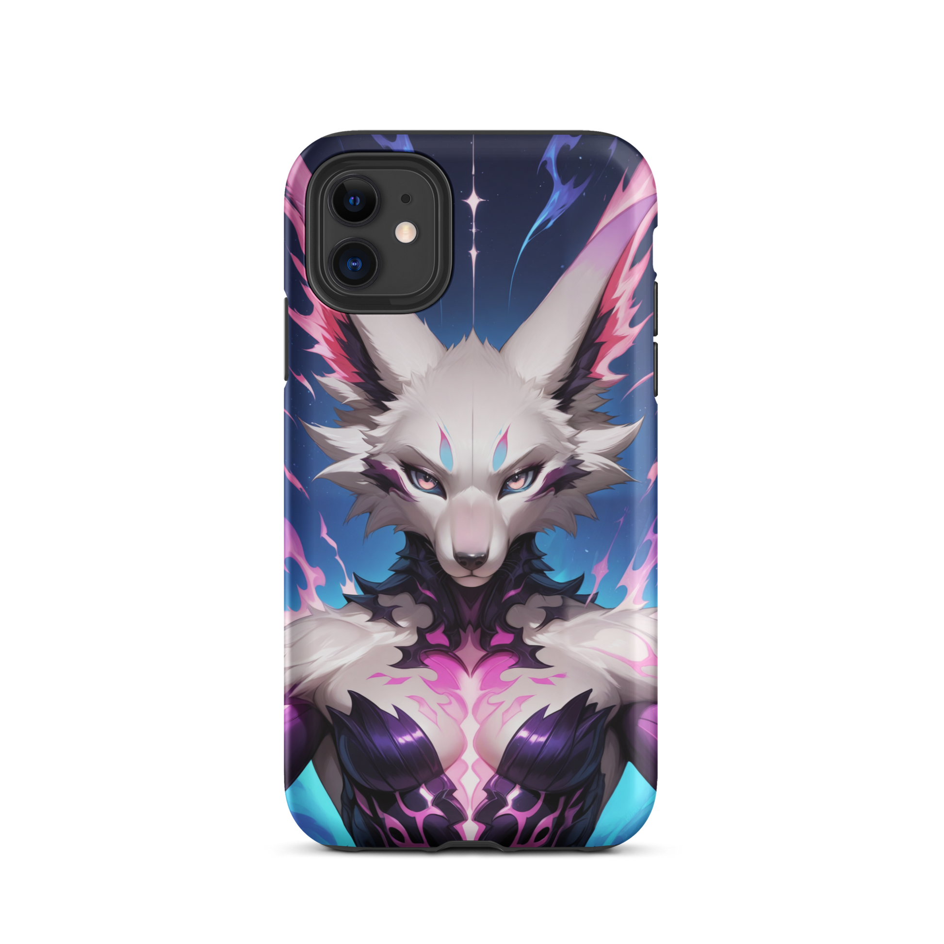 Coque iPhone® femme renarde - iPhone 11 - Double Couche Rigide - SoulCase