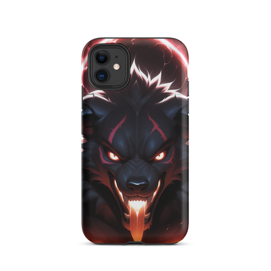 Coque iPhone® cerbère enragé - iPhone 11 - Double Couche Rigide - SoulCase