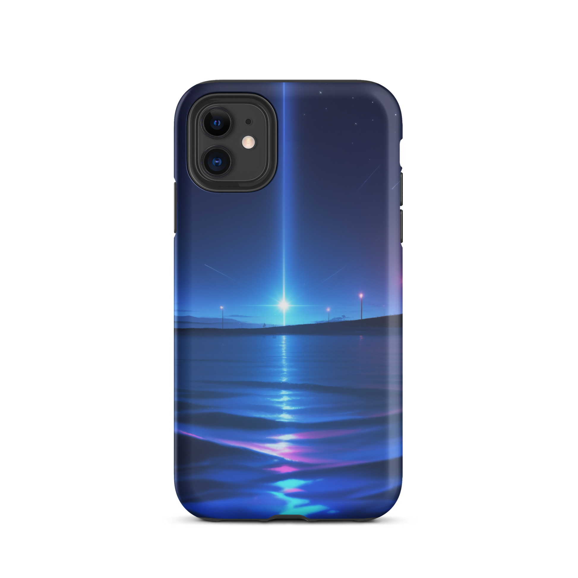 Coque iPhone® sérénité océane - iPhone 11 - Double Couche Rigide - SoulCase