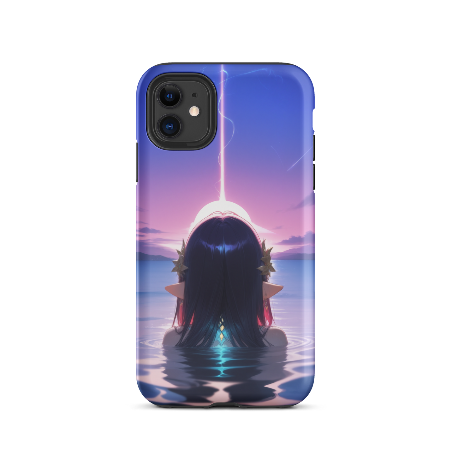 Coque iPhone® femme aquatique - iPhone 11 - Double Couche Rigide - SoulCase