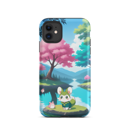 Coque d’iPhone® Adorable Tranquillité - iPhone 11 - Double Couche Rigide - SoulCase