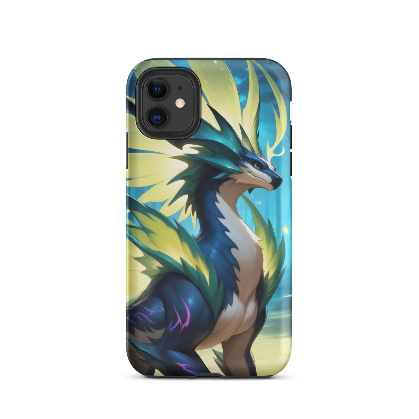 Coque iPhone® Dragon Sylvestre - iPhone 11 - Double Couche Rigide - SoulCase
