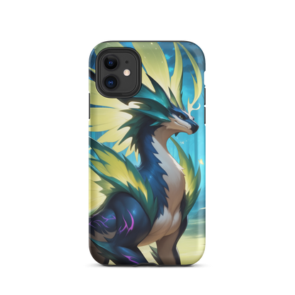 Coque iPhone® Dragon Sylvestre - iPhone 11 - Double Couche Rigide - SoulCase