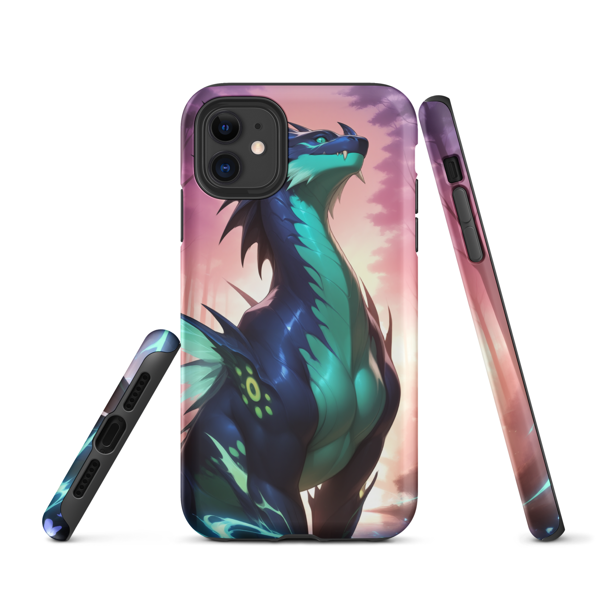 Coque iPhone® Bravoure d’une bête - Double Couche Rigide - SoulCase