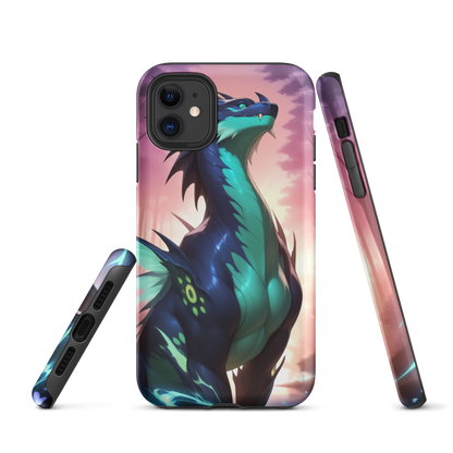 Coque iPhone® Bravoure d’une bête - Double Couche Rigide - SoulCase