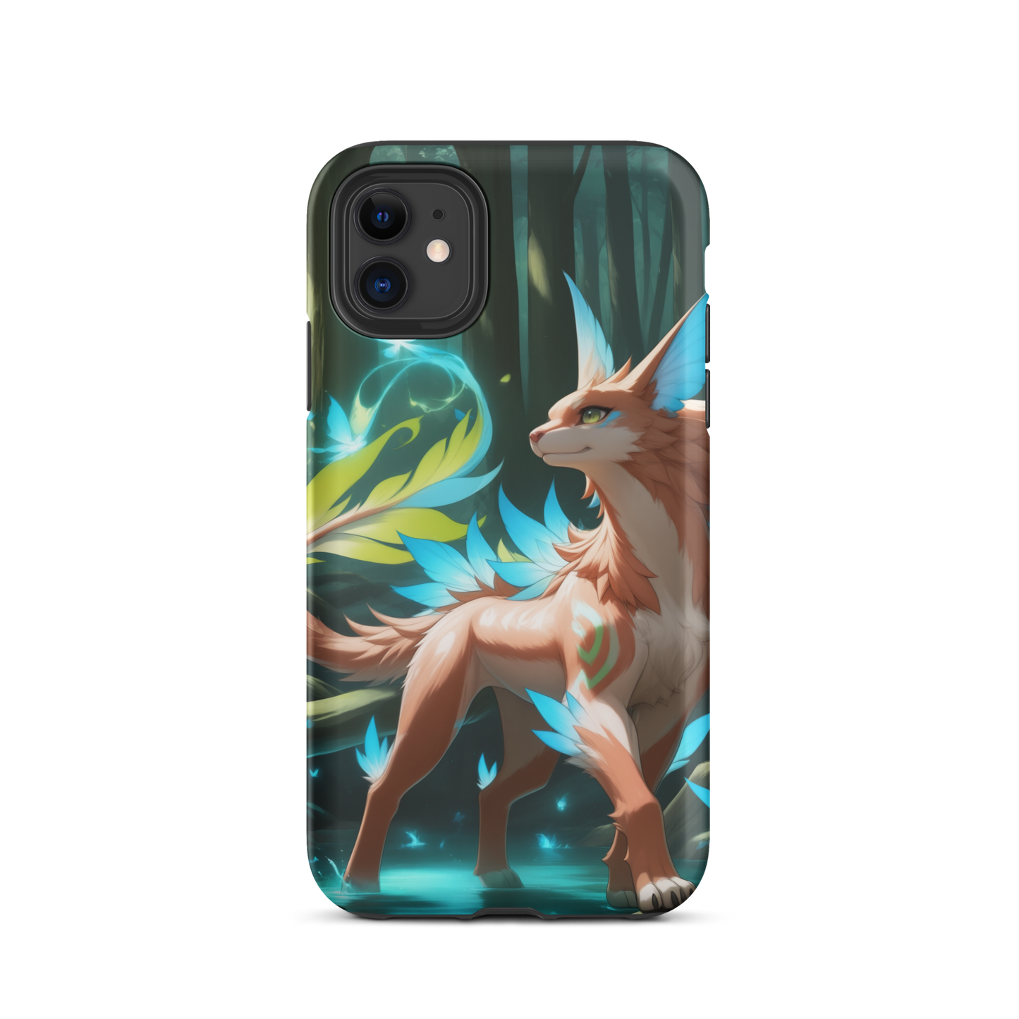 Coque iPhone® Félin de la forêt - iPhone 11 - Double Couche Rigide - SoulCase