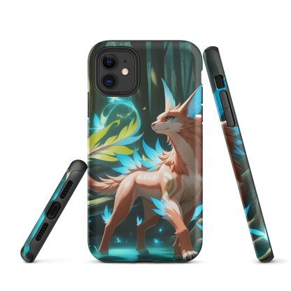 Coque iPhone® Félin de la forêt - Double Couche Rigide - SoulCase