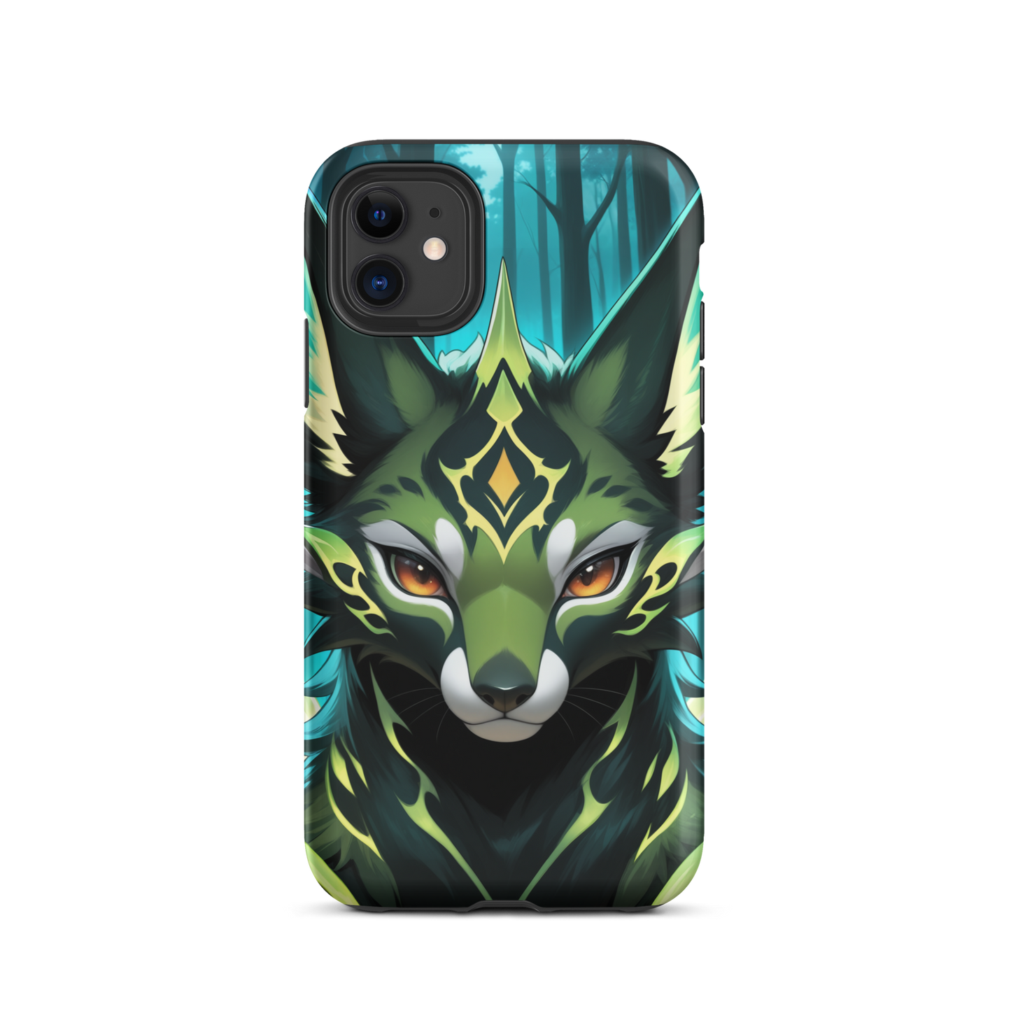 Coque iPhone® Félin Magique - iPhone 11 - Double Couche Rigide - SoulCase