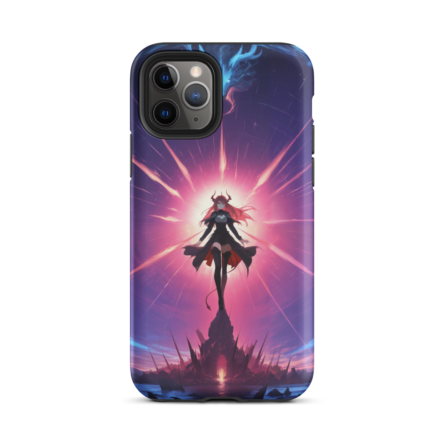 Coque iPhone® princesse ténébreuse - iPhone 11 Pro - Double Couche Rigide - SoulCase