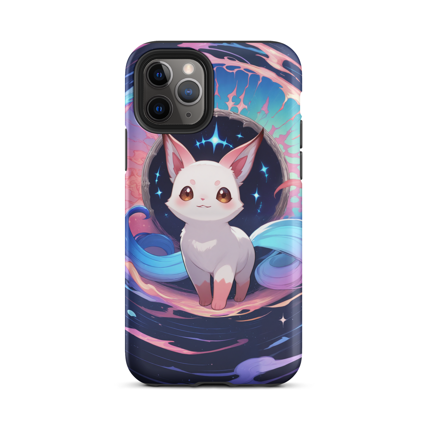 Coque iPhone® chat fantastique - iPhone 11 Pro - Double Couche Rigide - SoulCase