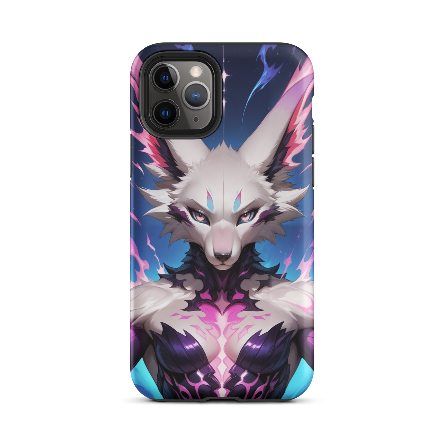 Coque iPhone® femme renarde - iPhone 11 Pro - Double Couche Rigide - SoulCase
