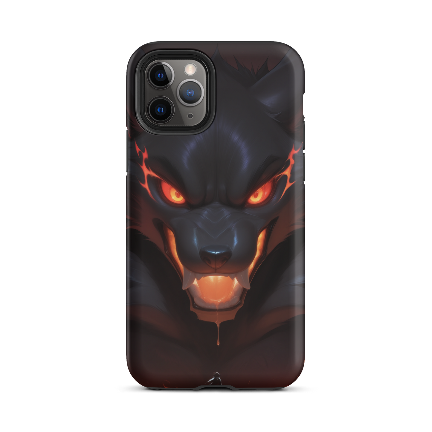 Coque iPhone® cerbère de feu - iPhone 11 Pro - Double Couche Rigide - SoulCase