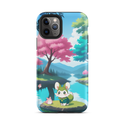 Coque d’iPhone® Adorable Tranquillité - iPhone 11 Pro - Double Couche Rigide - SoulCase