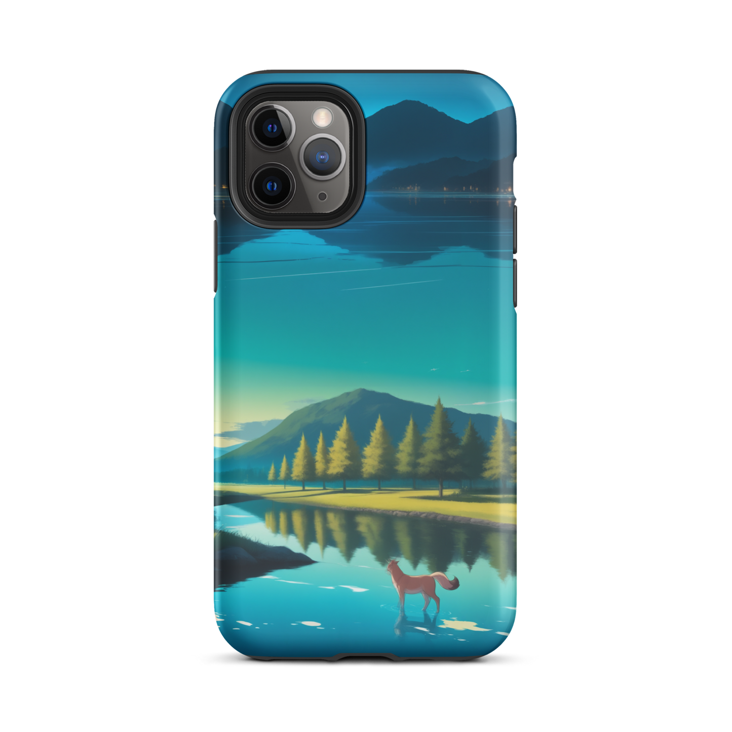 Coque iPhone® Mondes Miroirs - iPhone 11 Pro - Double Couche Rigide - SoulCase