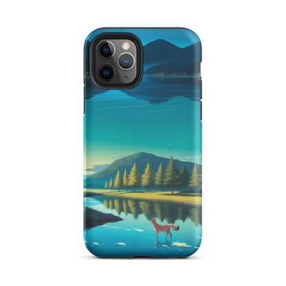 Coque iPhone® Mondes Miroirs - iPhone 11 Pro - Double Couche Rigide - SoulCase