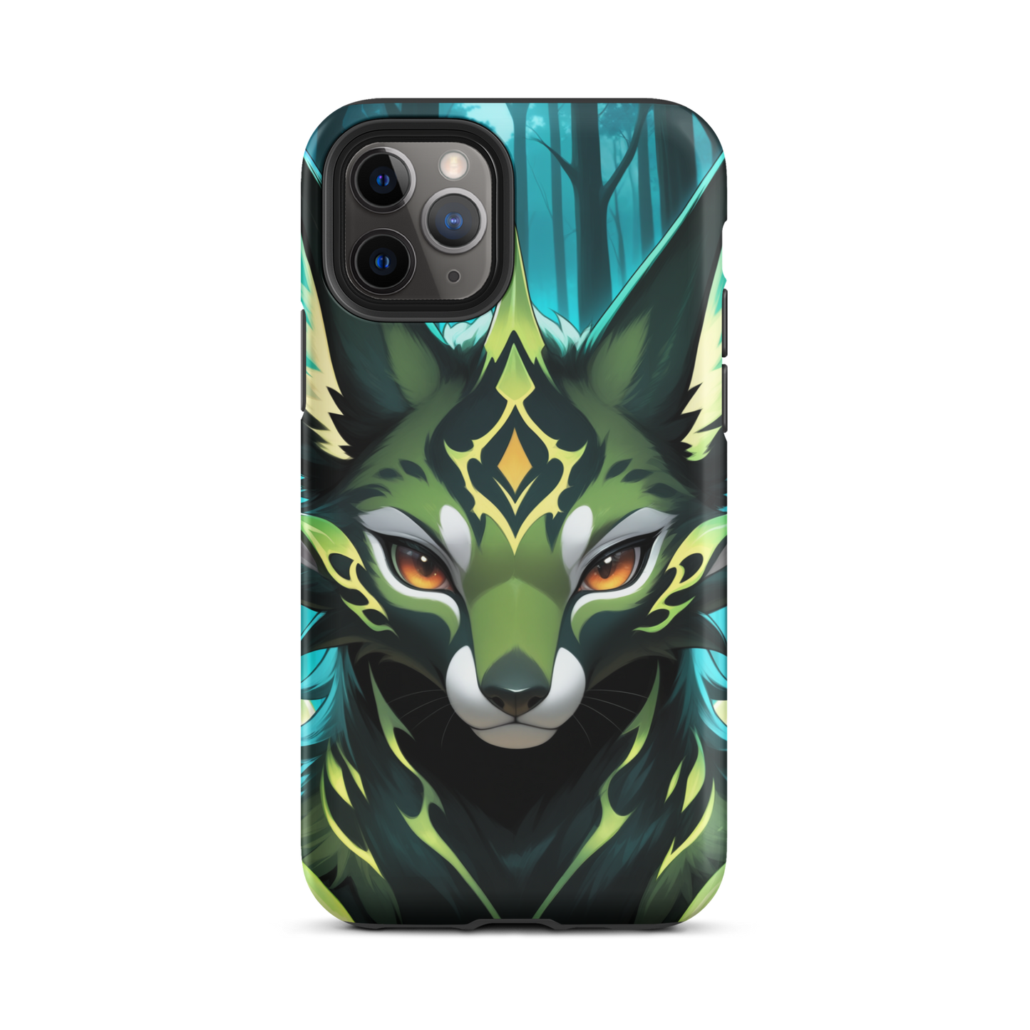 Coque iPhone® Félin Magique - iPhone 11 Pro - Double Couche Rigide - SoulCase