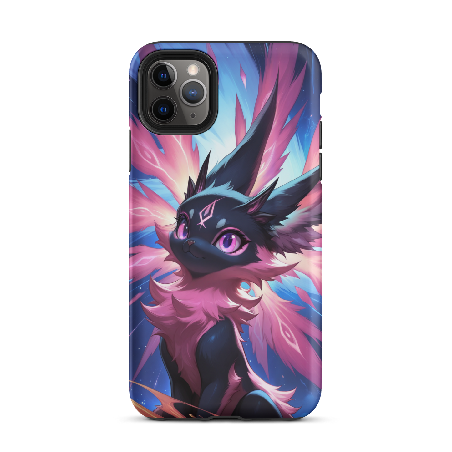 Coque iPhone® chat duveteux - iPhone 11 Pro Max - Double Couche Rigide - SoulCase