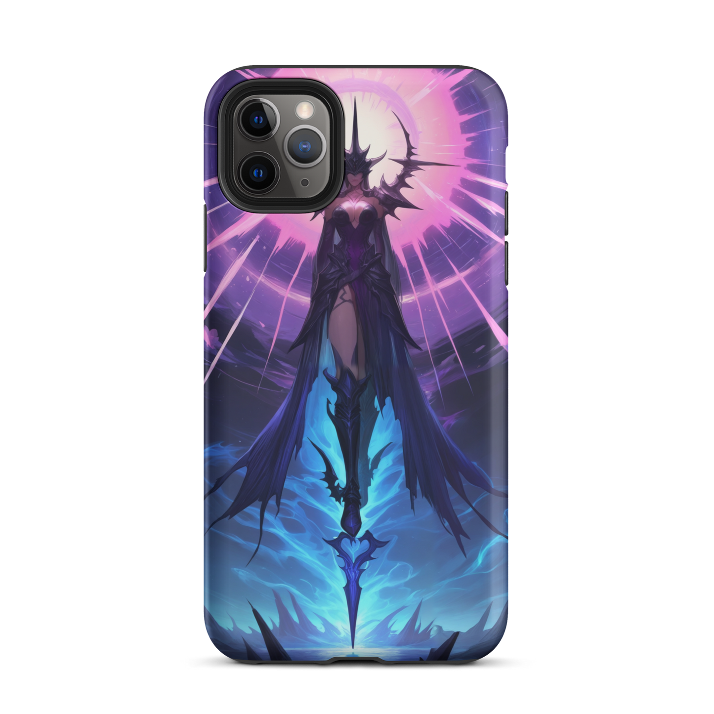 Coque iPhone® seigneur ténébreux - iPhone 11 Pro Max - Double Couche Rigide - SoulCase