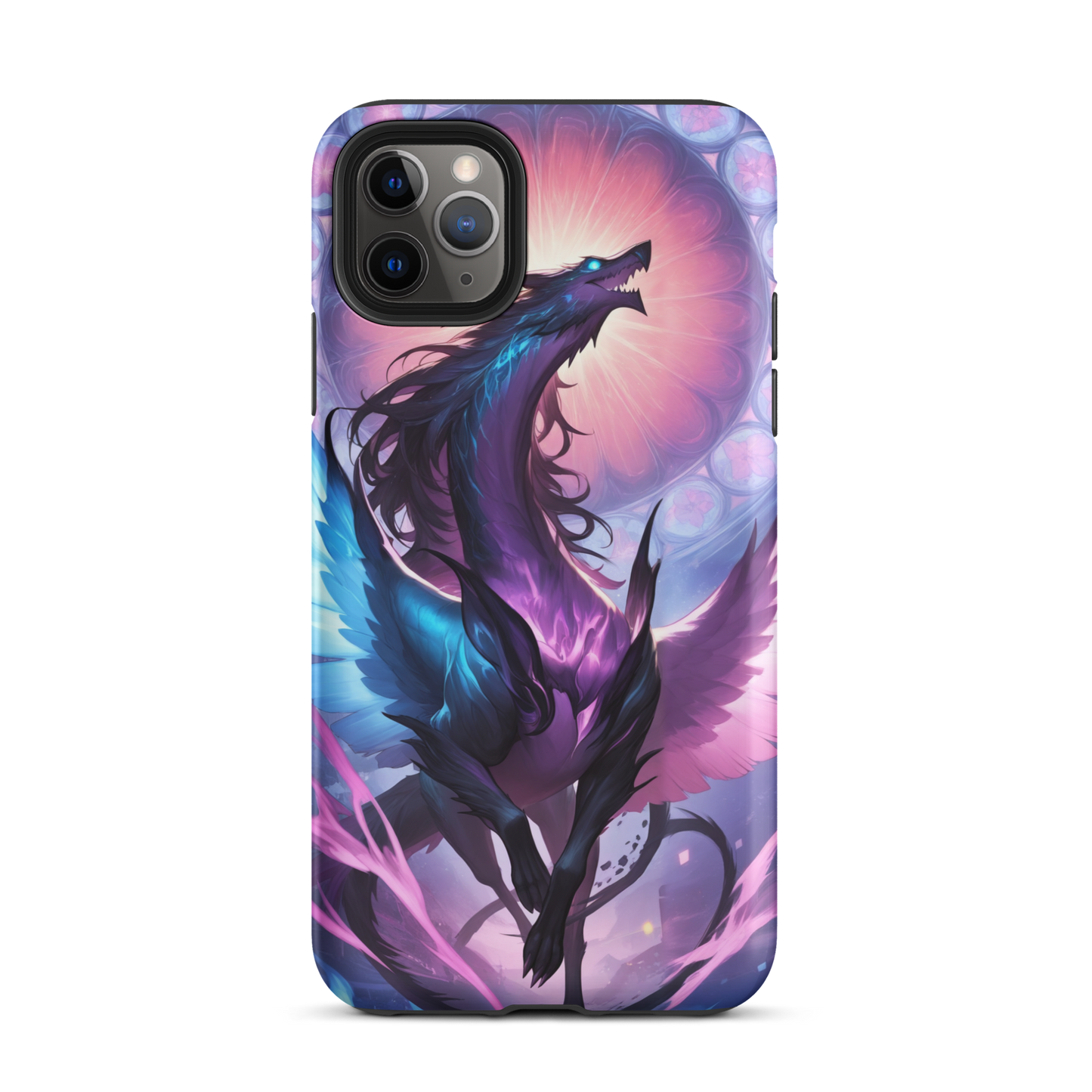 Coque iPhone® dragon ténébreux - iPhone 11 Pro Max - Double Couche Rigide - SoulCase