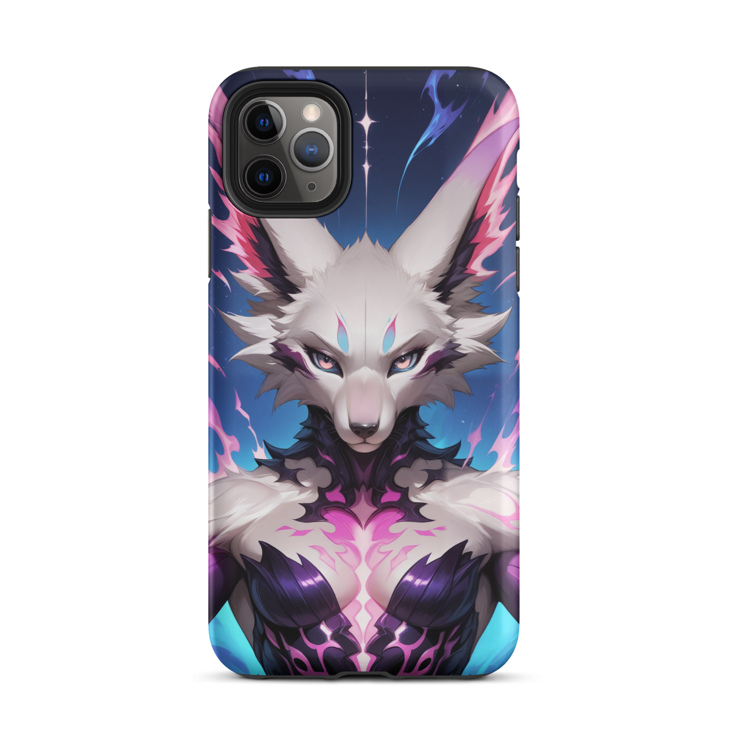 Coque iPhone® femme renarde - iPhone 11 Pro Max - Double Couche Rigide - SoulCase
