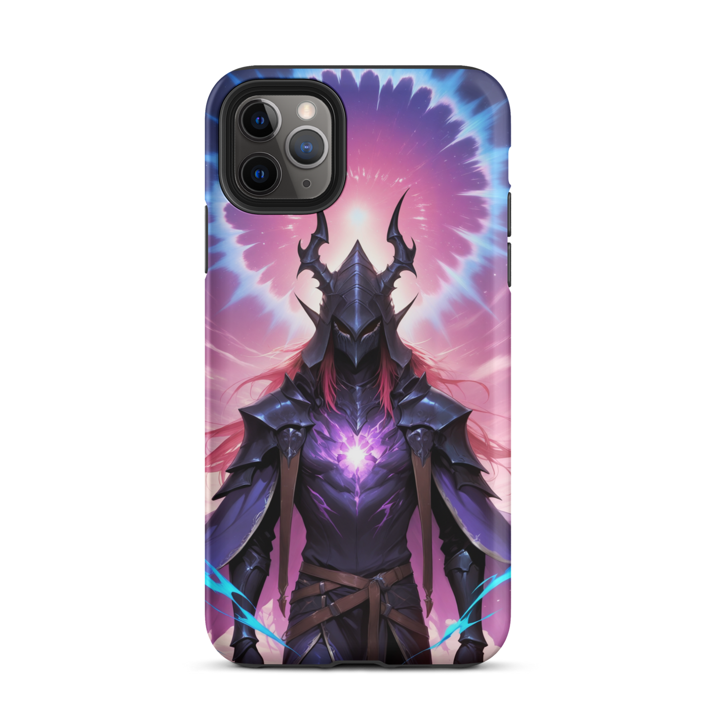 Coque iPhone® samouraï ténébreux - iPhone 11 Pro Max - Double Couche Rigide - SoulCase