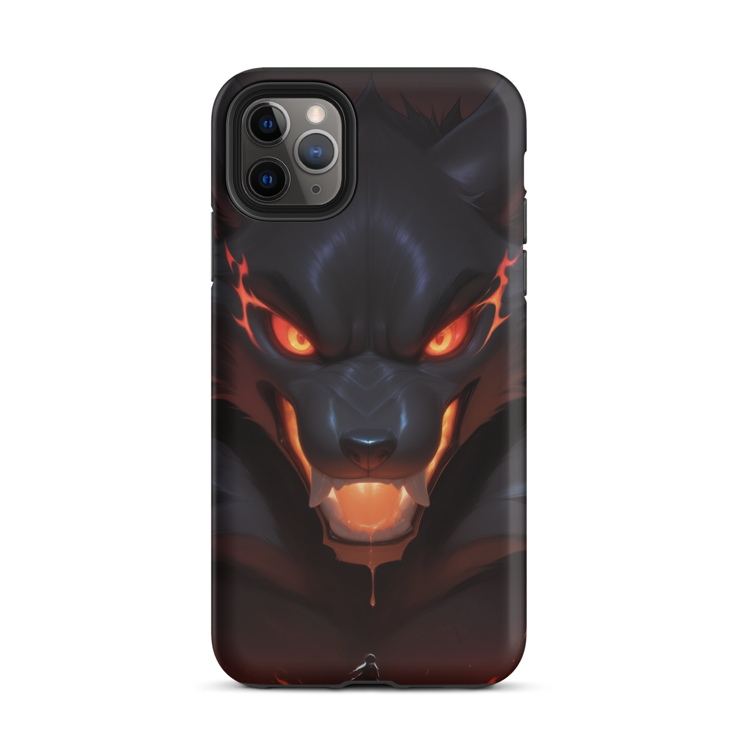 Coque iPhone® cerbère de feu - iPhone 11 Pro Max - Double Couche Rigide - SoulCase