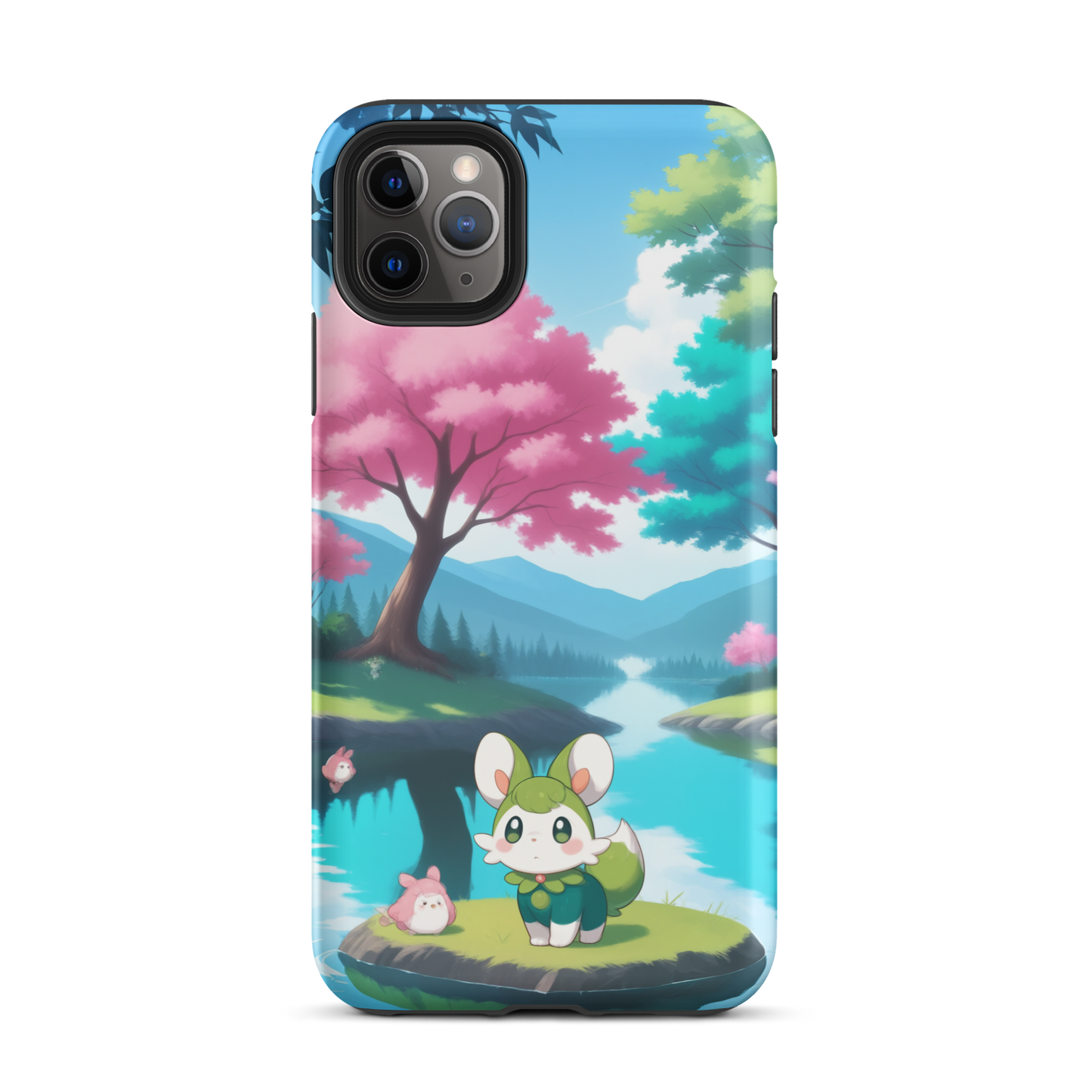 Coque d’iPhone® Adorable Tranquillité - iPhone 11 Pro Max - Double Couche Rigide - SoulCase