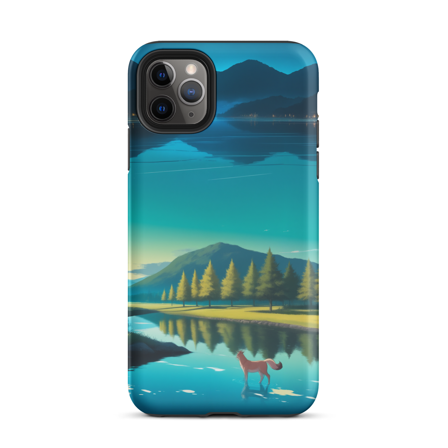 Coque iPhone® Mondes Miroirs - iPhone 11 Pro Max - Double Couche Rigide - SoulCase