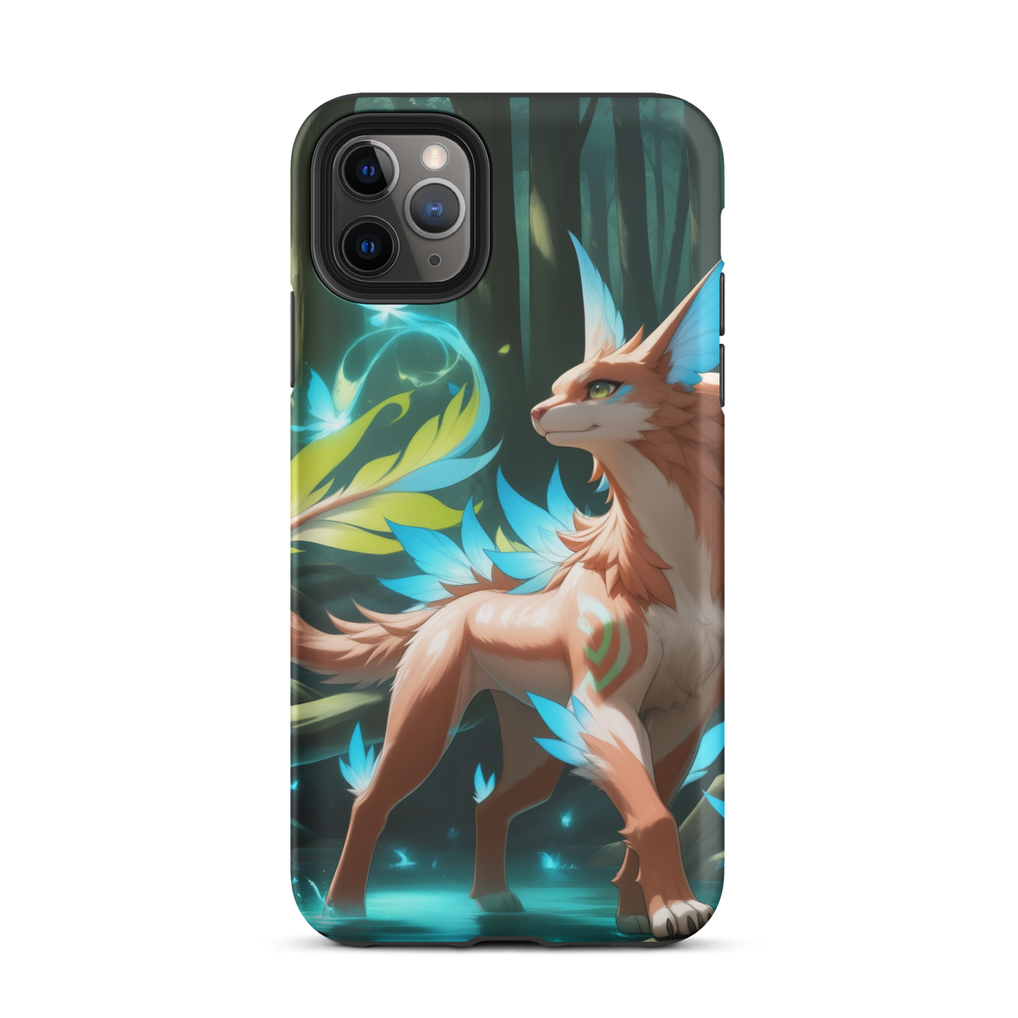 Coque iPhone® Félin de la forêt - iPhone 11 Pro Max - Double Couche Rigide - SoulCase