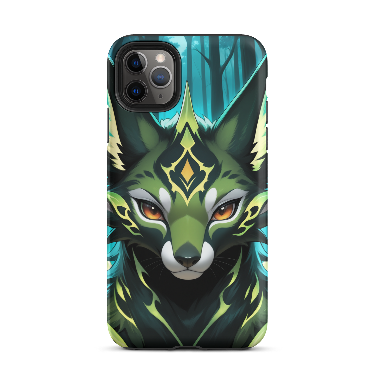 Coque iPhone® Félin Magique - iPhone 11 Pro Max - Double Couche Rigide - SoulCase