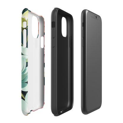 Coque iPhone® Jardin Fleuri - Double Couche Rigide - SoulCase