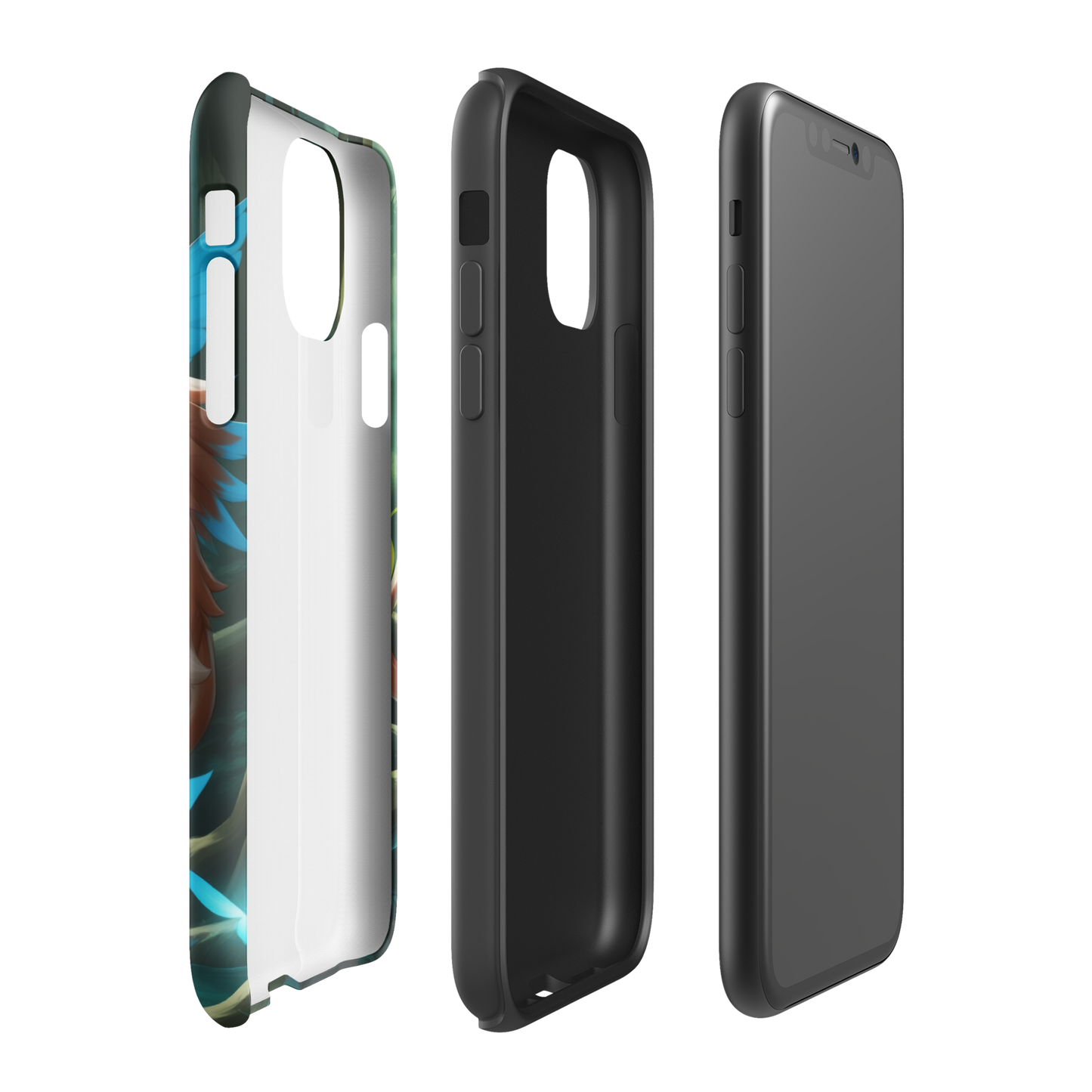 Coque iPhone® Félin de la forêt - Double Couche Rigide - SoulCase