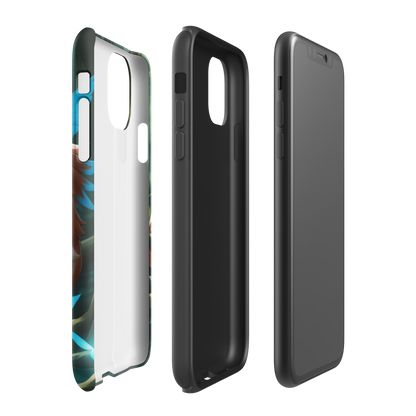 Coque iPhone® Félin de la forêt - Double Couche Rigide - SoulCase