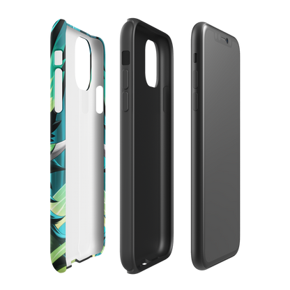 Coque iPhone® Félin Magique - Double Couche Rigide - SoulCase