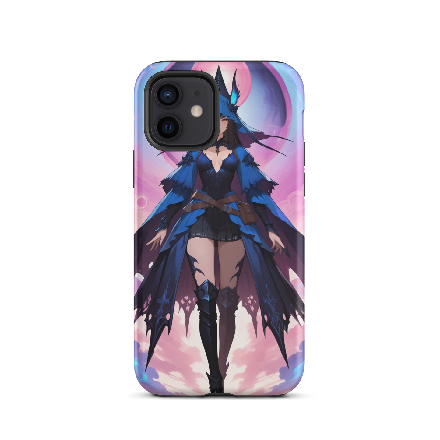 Coque iPhone® femme elfique - iPhone 12 - Double Couche Rigide - SoulCase