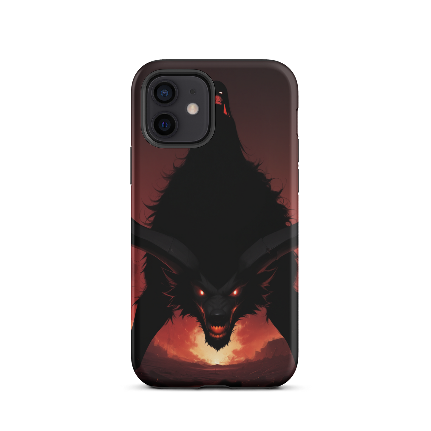 Coque iPhone® buffle chimèrique - iPhone 12 - Double Couche Rigide - SoulCase