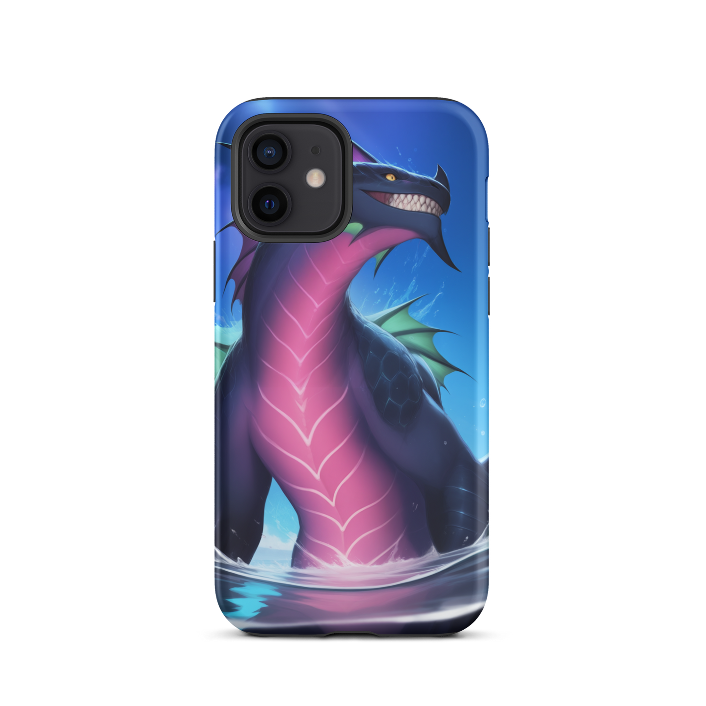 Coque iPhone® empereur de l’océan - iPhone 12 - Double Couche Rigide - SoulCase