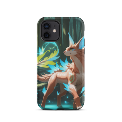Coque iPhone® Félin de la forêt - iPhone 12 - Double Couche Rigide - SoulCase