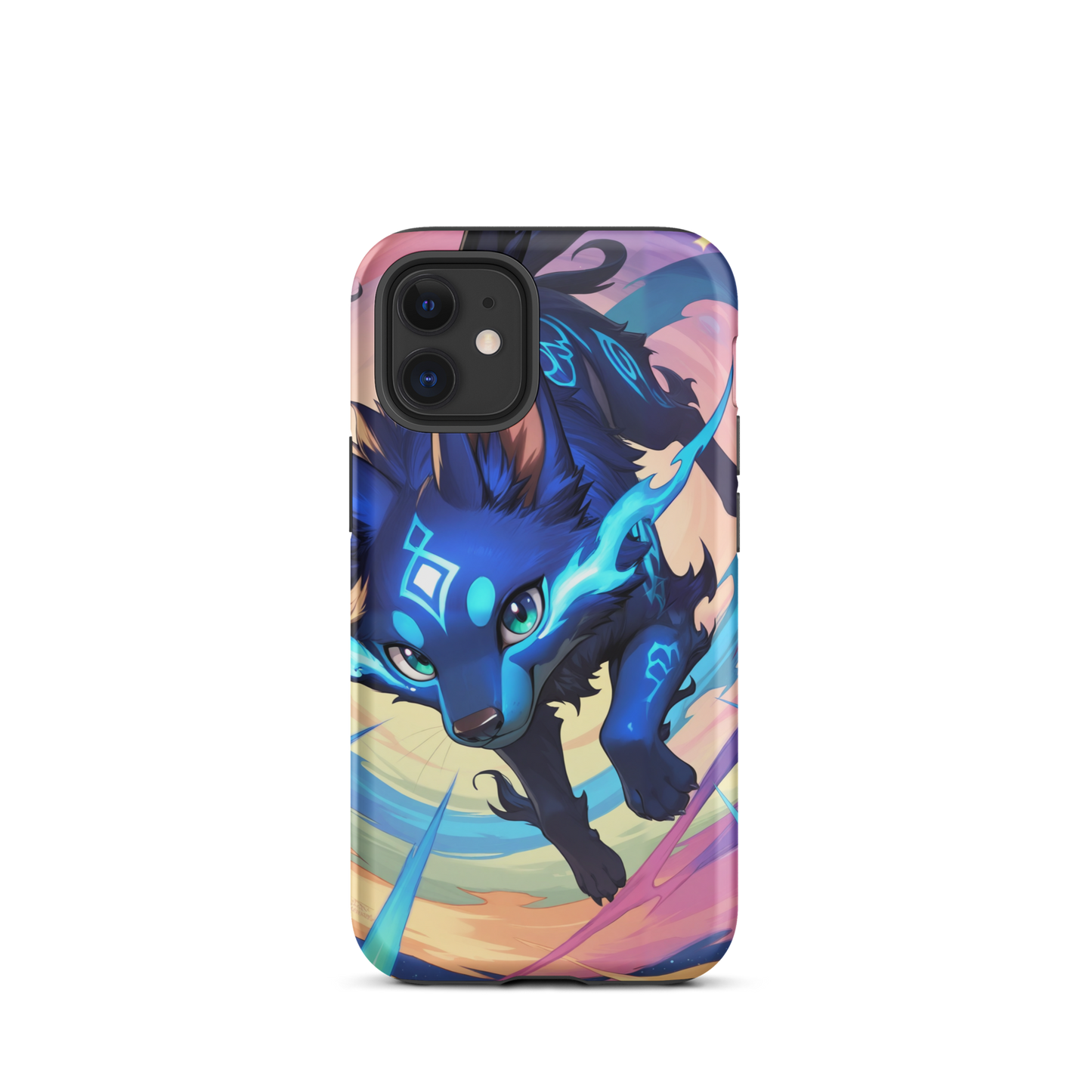 Coque iPhone® renard mignon - iPhone 12 mini - Double Couche Rigide - SoulCase