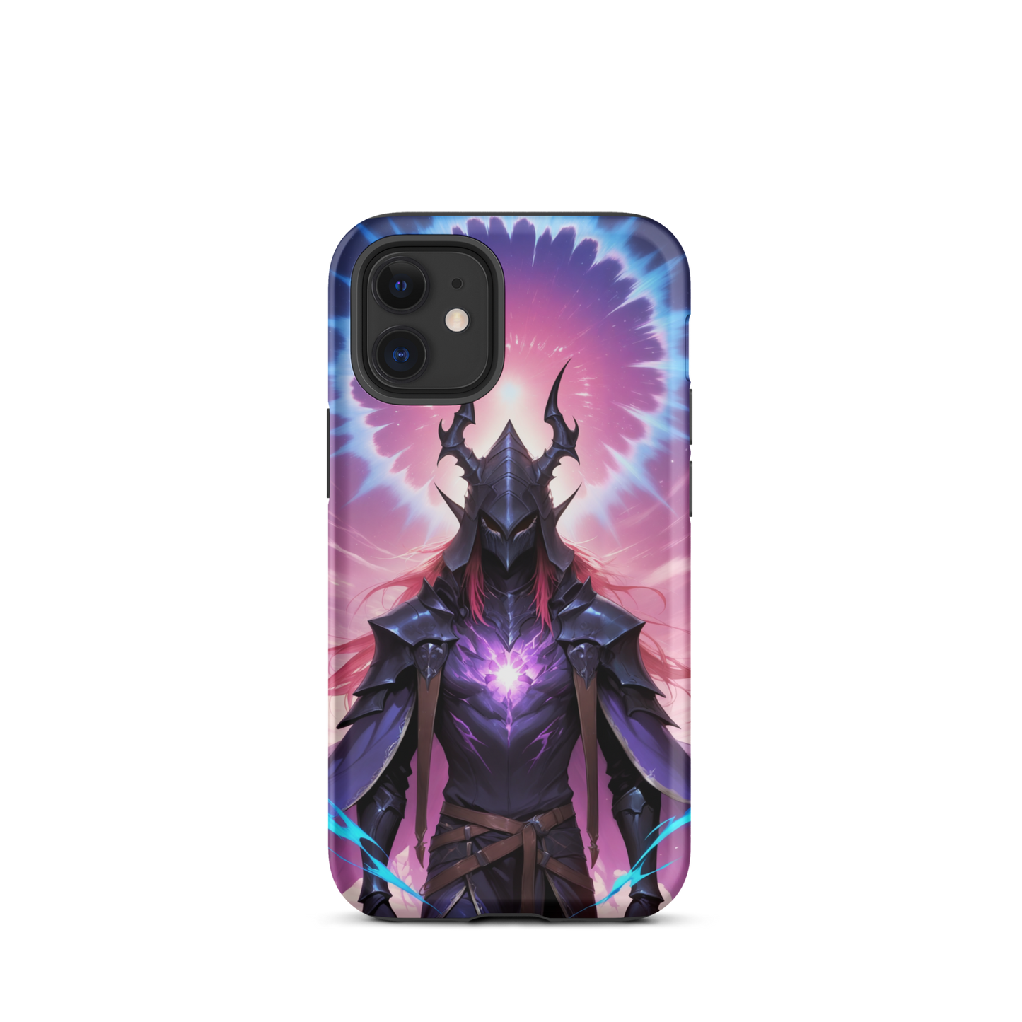Coque iPhone® samouraï ténébreux - iPhone 12 mini - Double Couche Rigide - SoulCase